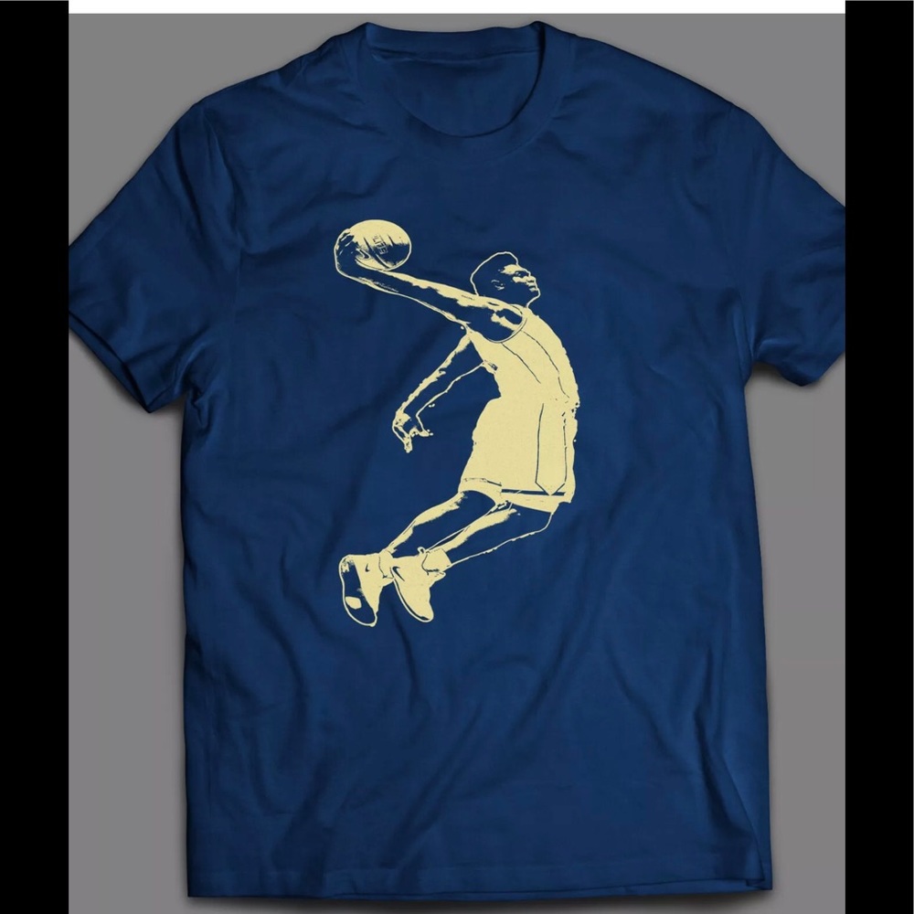 ZION WILLIAMSON SICK DUNK OLDSKOOL ART SHIRT NEW